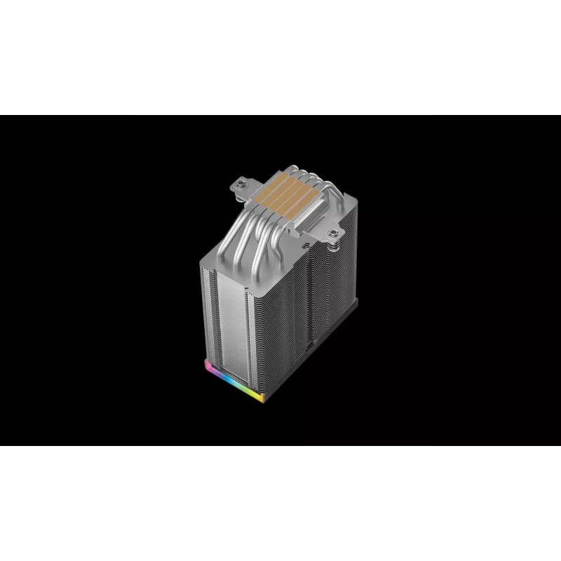 Õhkjahuti DeepCool AK500S Digital SE — 120 mm ventilaator, toetab LGA1700/AM5/AM4 ja Intel LGA115x/1200 pesasid, must