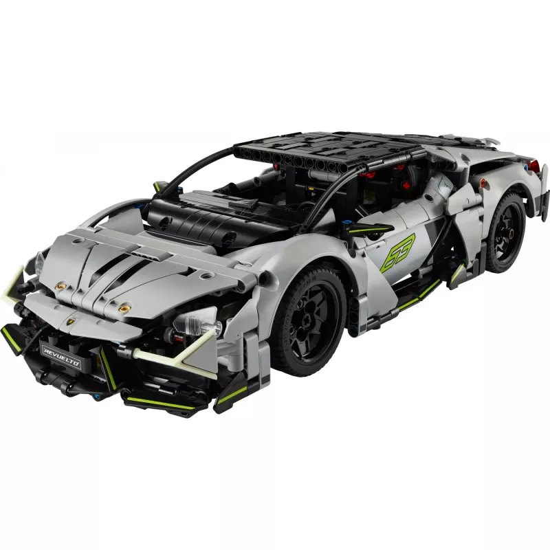 LEGO Technic Supercar Lamborghini Revuelto 42214 — 1:10 mõõtkavas detailne mudelikomplekt, 1135 tükki