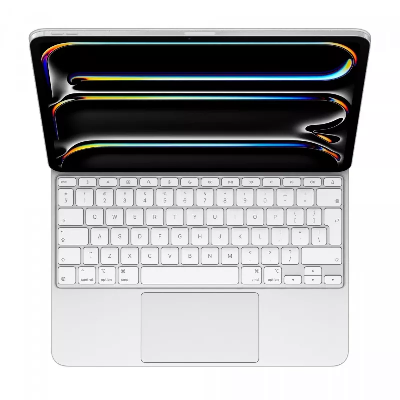Apple Magic klaviatuur iPad Pro 13-tollise M4 jaoks Juhtmevaba QWERTY Valge
