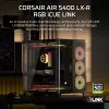 Corsair AIR 5400 LX-R RGB iCUE LINK Midi Tower Must