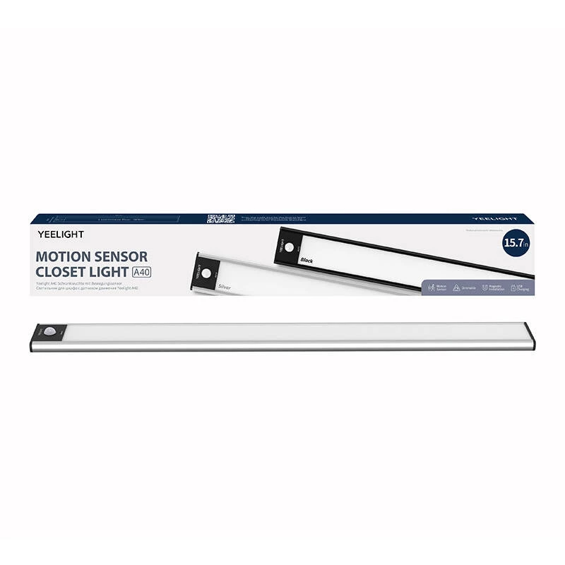 Yeelight Kapi valgusti YLCG004 LED liikumisanduriga riidekapi valgusti 40 cm 2700K (hõbedane)