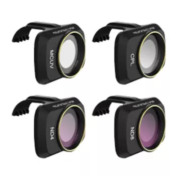 4 filtri komplekt CPL ND 4/8 UV Sunnylife DJI Mini 2-le (MM-FI9257)