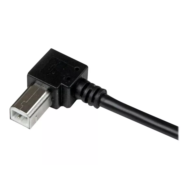 StarTech.com 3m USB 2.0 A kuni täisnurkne B-kaabel – isane/isane, 3 m, USB A, USB B, USB 2.0, must