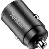 Autolaadija YENKEE CAR 02 Power Delivery 30W USB-A ja USB-C portidega