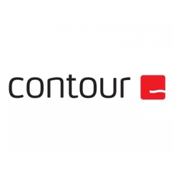 Ergonoomiline juhtmega hiir Contour X-Bar tsentreeritud disainiga — must