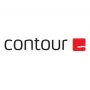 Ergonoomiline juhtmega hiir Contour X-Bar tsentreeritud disainiga — must