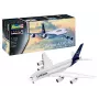 Kokkupandud mudel Revell Airbus A380-800 Lufthansa New Livery