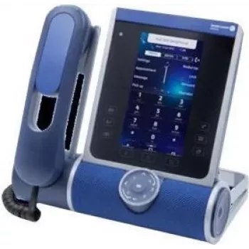 IP-telefon Alcatel-Lucent ALE-500 sinine LCD-ekraaniga juhtmega telefonitoru 5,5 tolli