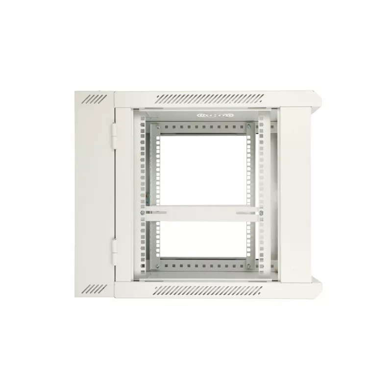 Extralink Rackmount cabinet 9U 600x600 AZH Gray seinale paigaldatav, pööratav