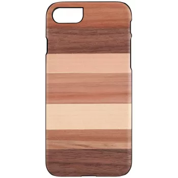 man and wood'i telefoniümbris iPhone 7/8 jaoks — sabbia Must