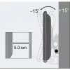 Techly 23-55-tolline seinakinnitus LED LCD-telerile, kallutatav, ICA-PLB 131M