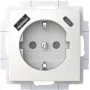 BUSCH JAEGER SCHUKO pistikupesa USB-A+C 20 EUCB2USBAC-914 (2CKA002011A6298)