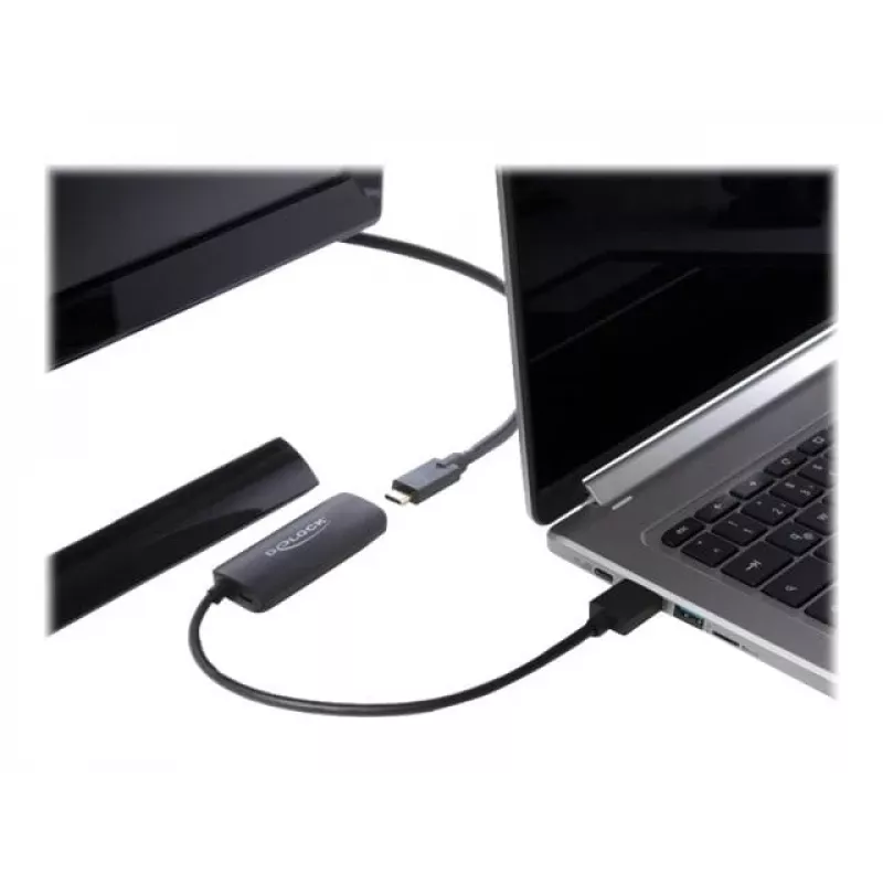 Adapter HDMI-A-pistik USB USB-C emasele DeLOCK 63251