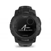 Nutikell GARMIN Instinct 3 45mm Solar Tactical Edition Must — 45mm, päikeseenergial laadimine, GPS, pulsikell
