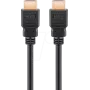 Goobay 41081 HDMI-kaabel 0,5 m HDMI Type A (Standard) 2 x HDMI Type A (Standard) Must (41081)