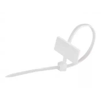 Sidumisribad märgistusväljaga (risti) - pikkus 100 mm - laius 2,5 mm