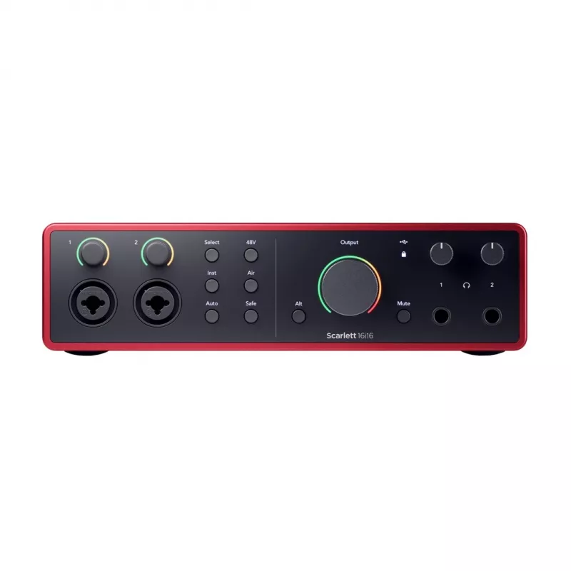 Focusrite Scarlett 16/16 4th Gen - heliliides