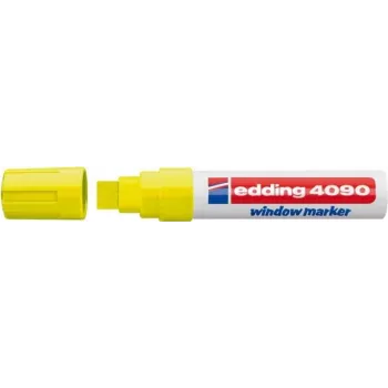 Kriidimarker Edding 4090 Meisliteraga Kollane 5 tk
