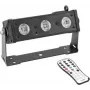 LED-efektvalgusti EUROLITE BAR-3 DMX 3 LEDiga — kompaktne lava-/pimendusvalgusti DMX-juhtimisega