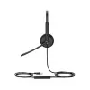 Yealink UH34 SE Lite Dual Teams Peakomplekt Juhtmega ühendus Peapaela tüüpi Kontor/kõnekeskus USB USB-C Must
