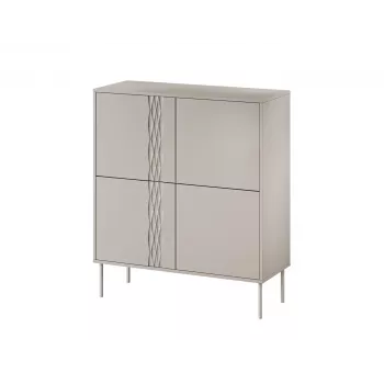4D kummut TRESSE 100x40x110 kašmiir matt