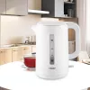 Elektriline veekeetja Maestro MR-022-Valge, 2,2 L, 1850–2200 W, plastkorpus, 360° alus, katlakivivastane filter, veetaseme indikaator