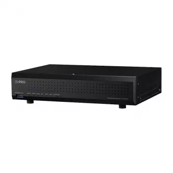 Võrgusalvesti i-PRO WJ-NU301KG — 16‑kanaliga NVR koos sisseehitatud PoE+ kommutaatoriga, maksimaalselt 3840×2160, SATA HDD kuni 40 TB
