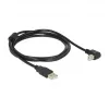 USB-kaabel DeLOCK 1,5 m USB 2.0-A USB 2.0-B Must
