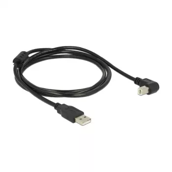 USB-kaabel DeLOCK 1,5 m USB 2.0-A USB 2.0-B Must