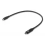 USB-kaabel Ubiquiti UACC-Cable-USB-100W-0.3M-BK USB C Must Hall 0,3 m