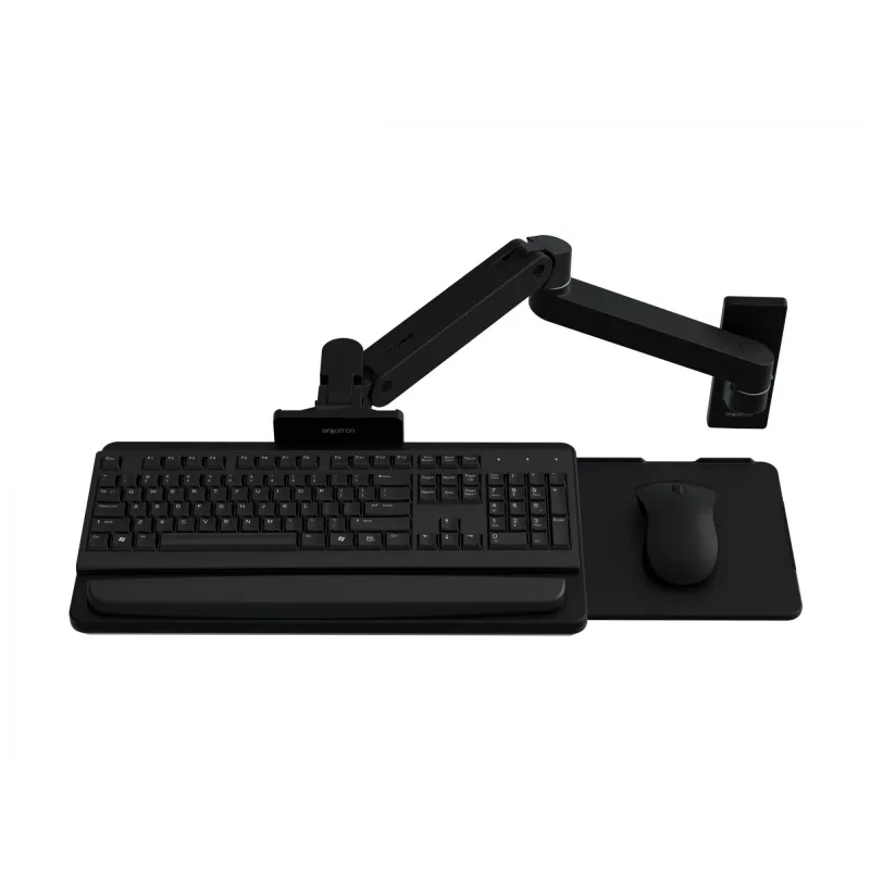 Klaviatuuriklamber Ergotron LX Pro Wall klaviatuur Arm must Alumiinium
