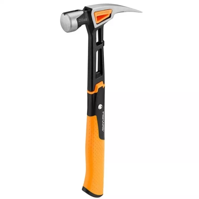 Fiskars 1020214 haamer küünishaamer must, metallik, oranž