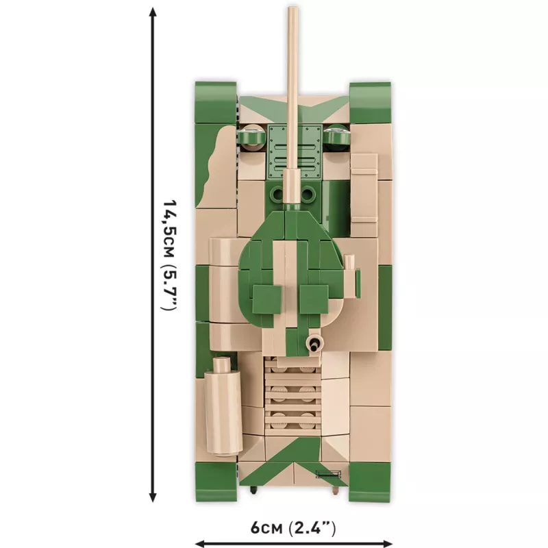 Ehituskomplekt COBI Renault R35 Valentine IX Panzer I 595 osa