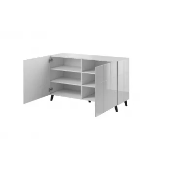 Cama Kummut 2D REJA valge läikiv/valge läikiv