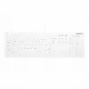 Contour Design Active Key Contour QuickClean Meditsiiniline Klaviatuur Eemaldatava Kattega Täissuuruses Juhtmega Valge DE C8112