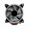 Õhkjahuti Gembird CPU-HURACAN-ARGB-X130 12 cm must valge