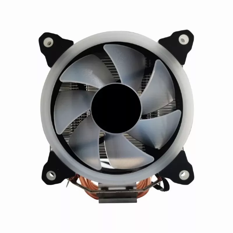 Õhkjahuti Gembird CPU-HURACAN-ARGB-X130 12 cm must valge