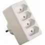 AS Schwabe 48411 pistikupesade jaotur — 4 pistikupesa, 1,5 m kaabel, valge