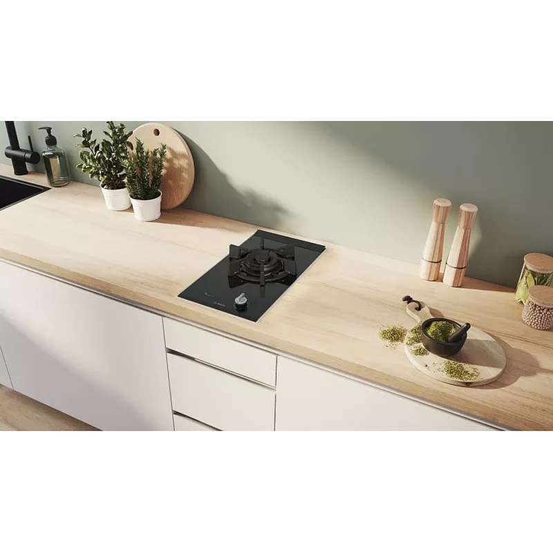 Bosch Serie 8 PRA3A6I10 pliit Must sisseehitatav 30 cm Gaas 1 tsoon(i)