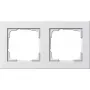 GIRA kruvivaba lülitiraam 0212 29, valge, 80,8×151,9×9,3 mm
