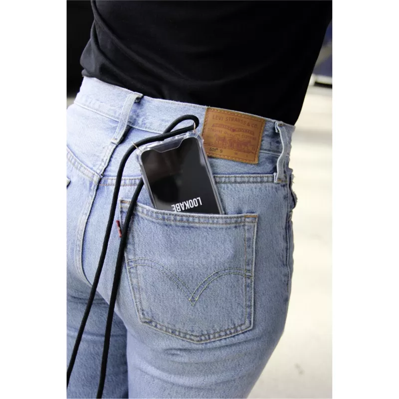 Cover Coros LOO004 iPhone XR 15.5 cm (6.1 tolli) Must Läbipaistev