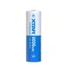 Laetav liitium 21700 aku XTAR 21700-6000 3,6 V 6000 mAh, Ø 21 mm × 74,3 mm, üksikkomponent