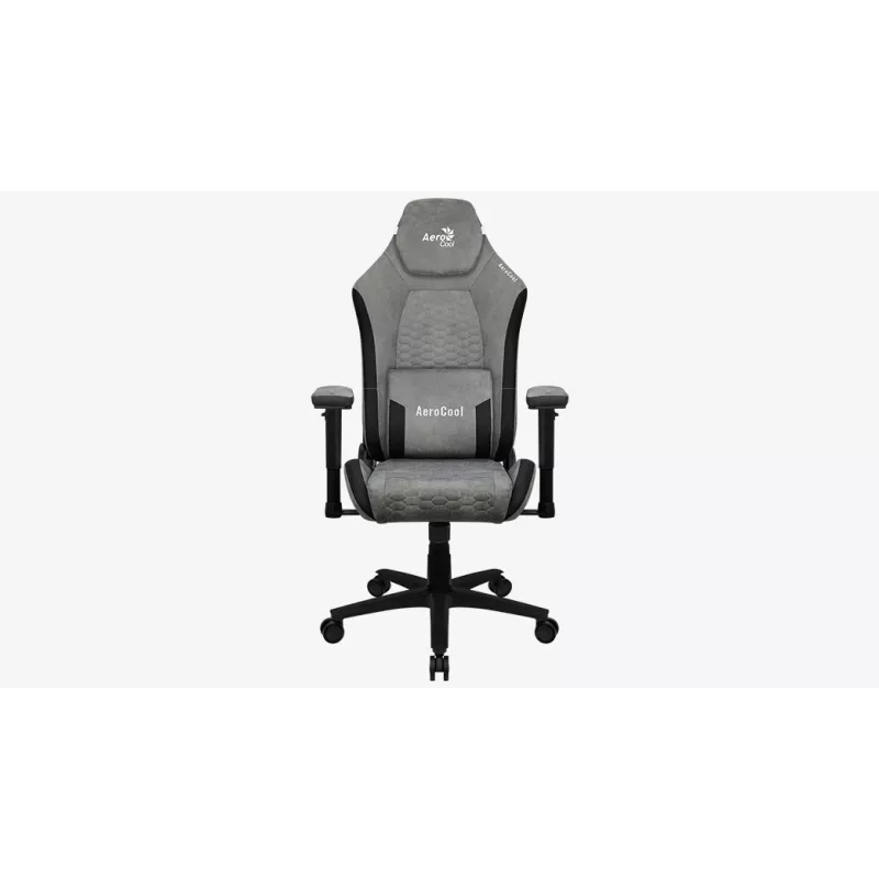 Aerocool Crown AeroSuede universaalne mängutool polsterdatud istmega, kivihall