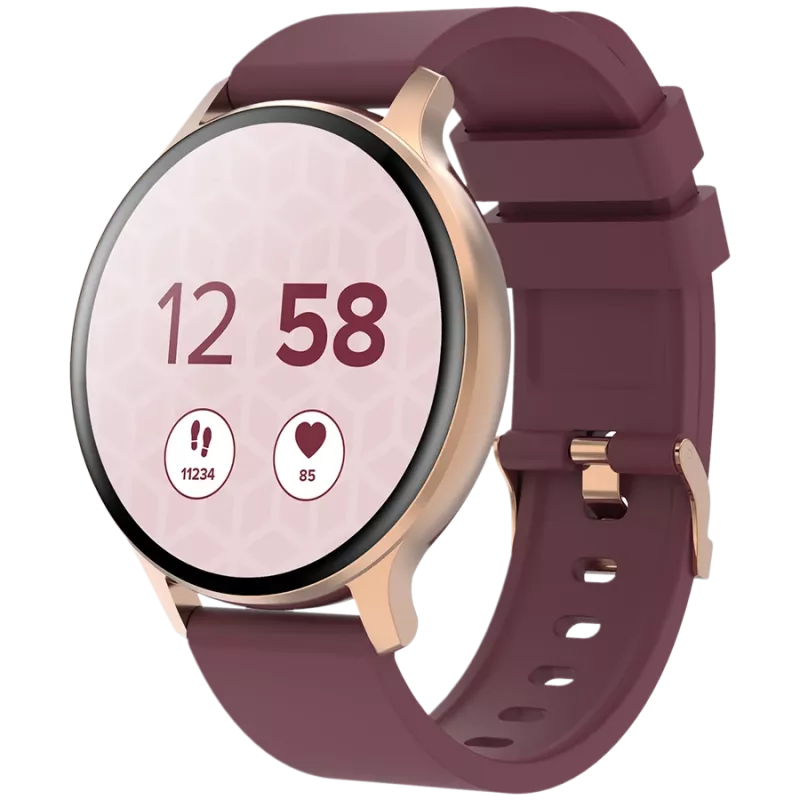 Smartwatch Badian SW-68 roosakuldne punane 45 mm EE