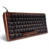 Sharkoon 100068081 klaviatuur kodu USB QWERTZ saksa must puidust 75%