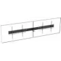TECH DATA Vision VFM-F50_DL - Kinnituskomponent (siin) - 2 LCD-/plasmakonsoolile - alumiinium - must - ekraani suurus: kuni 218,4 cm (kuni 86)