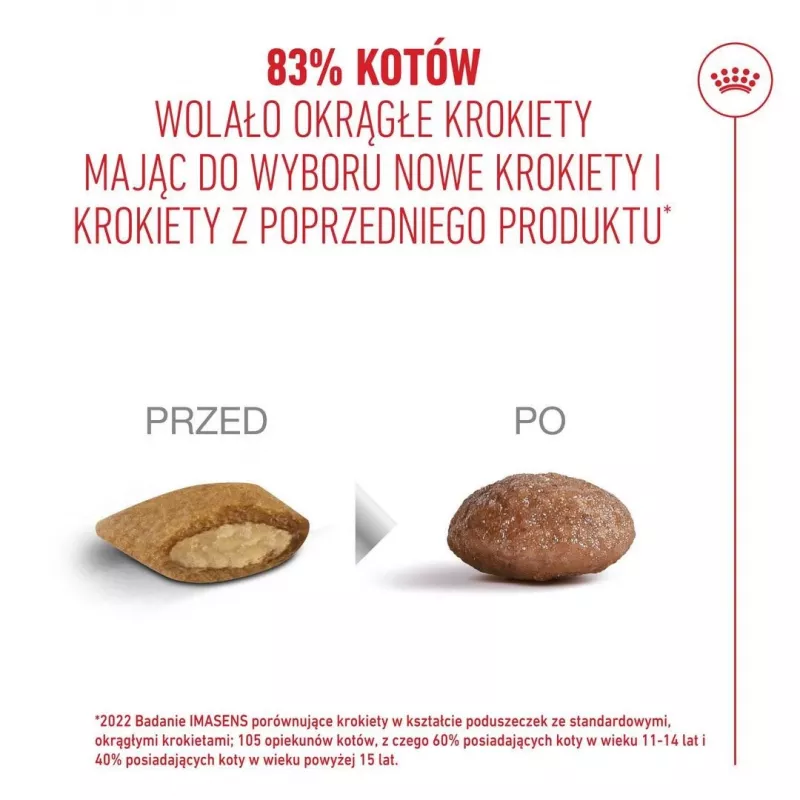 Kuiv kassitoit Royal Canin FHN Cat Ageing 15+ 2 kg — vanematele kassidele alates 15. eluaastast, linnuliha maitsega, 31% valku