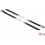 Kaabliside DeLOCK 18816 Teras Must 500mm 10 tk