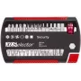 Bitikomplekt Wiha 7948-927 — 31 tk, kuuskantvars, 25 mm pikkus, sisaldab Robertsoni, mutrivõtme, Torxi, Tri-Wing ja õõnes-/hi‑torq (T8H–T27H) suurusi
