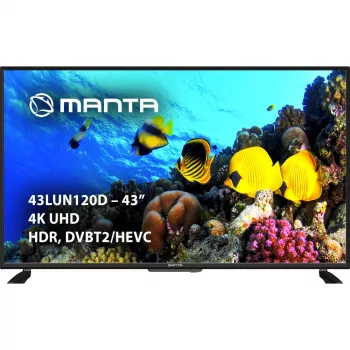 Televiisor MANTA 43LUN120D 43-tolline LED LCD 1920x1080, energiaklass A